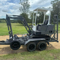 Takeuchi 1.5T Excavator and 3T Trailer